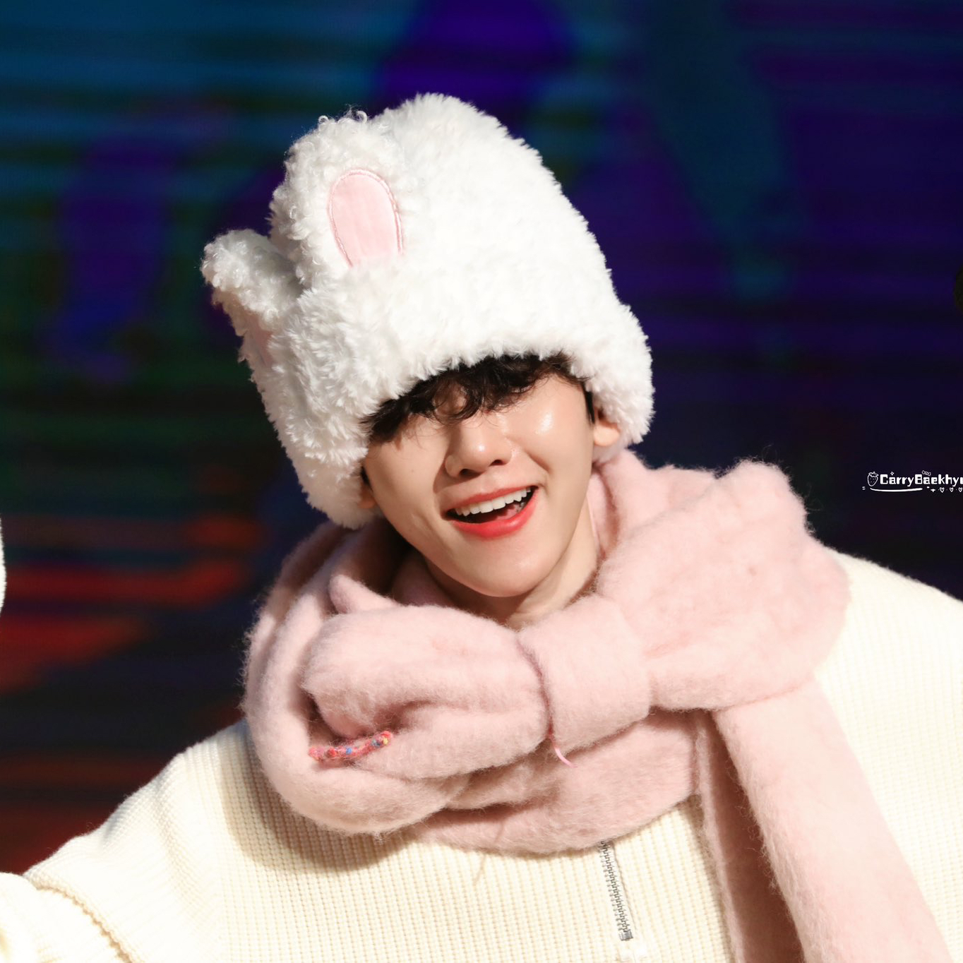 伯賢 (EXO)粉絲拍下的瞬間