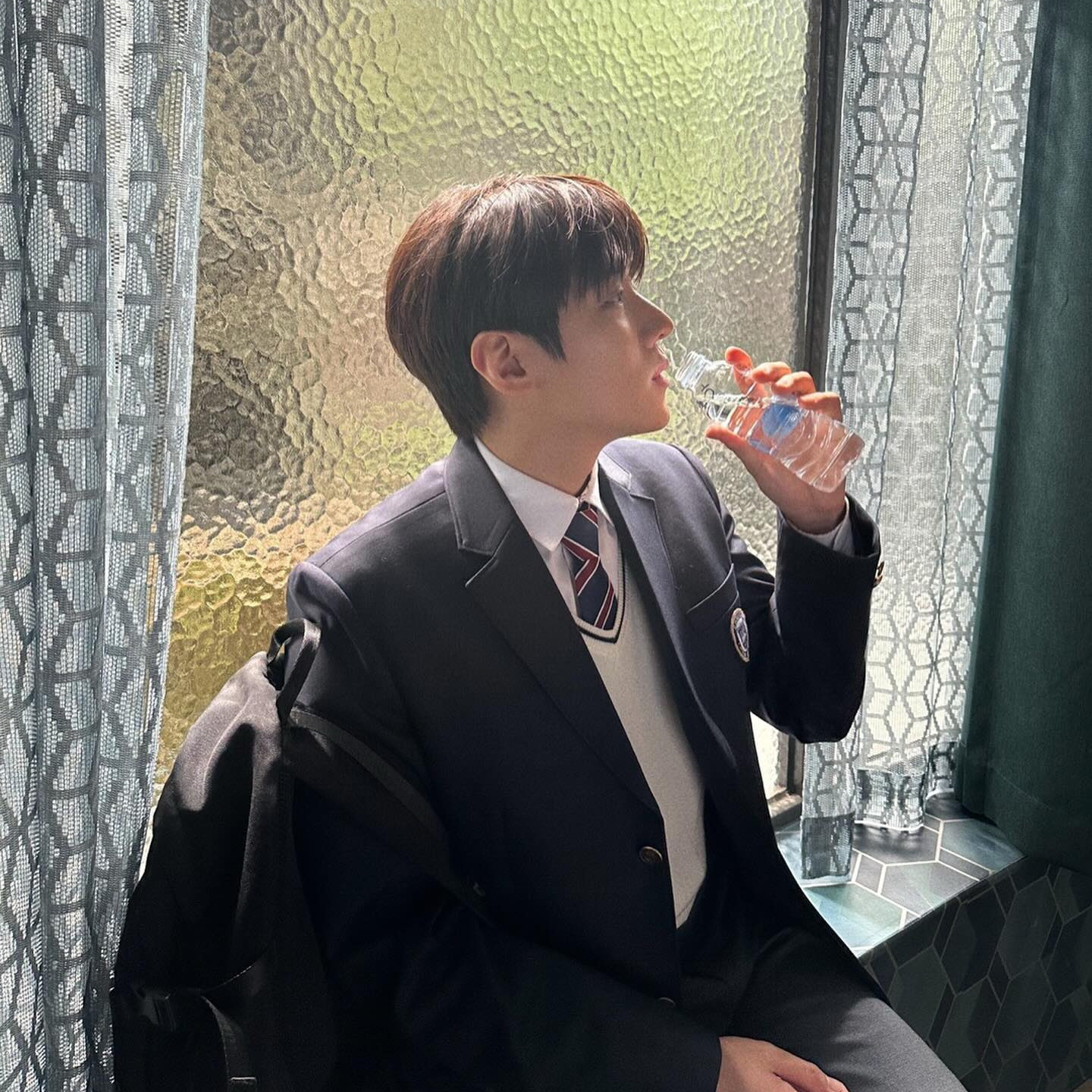 Recent activity shot of Jaechan (DKZ)