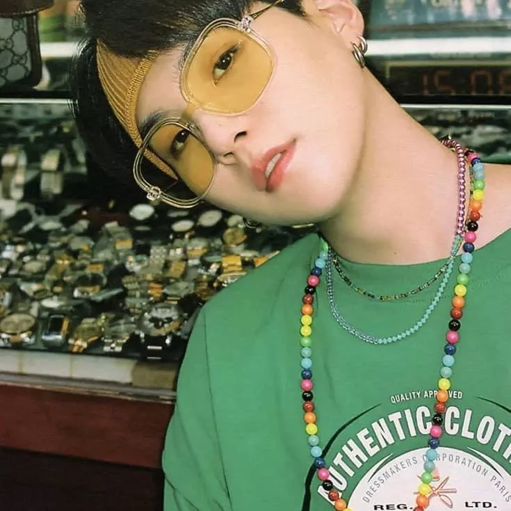 Recent activity shot of SUGA (BTS)