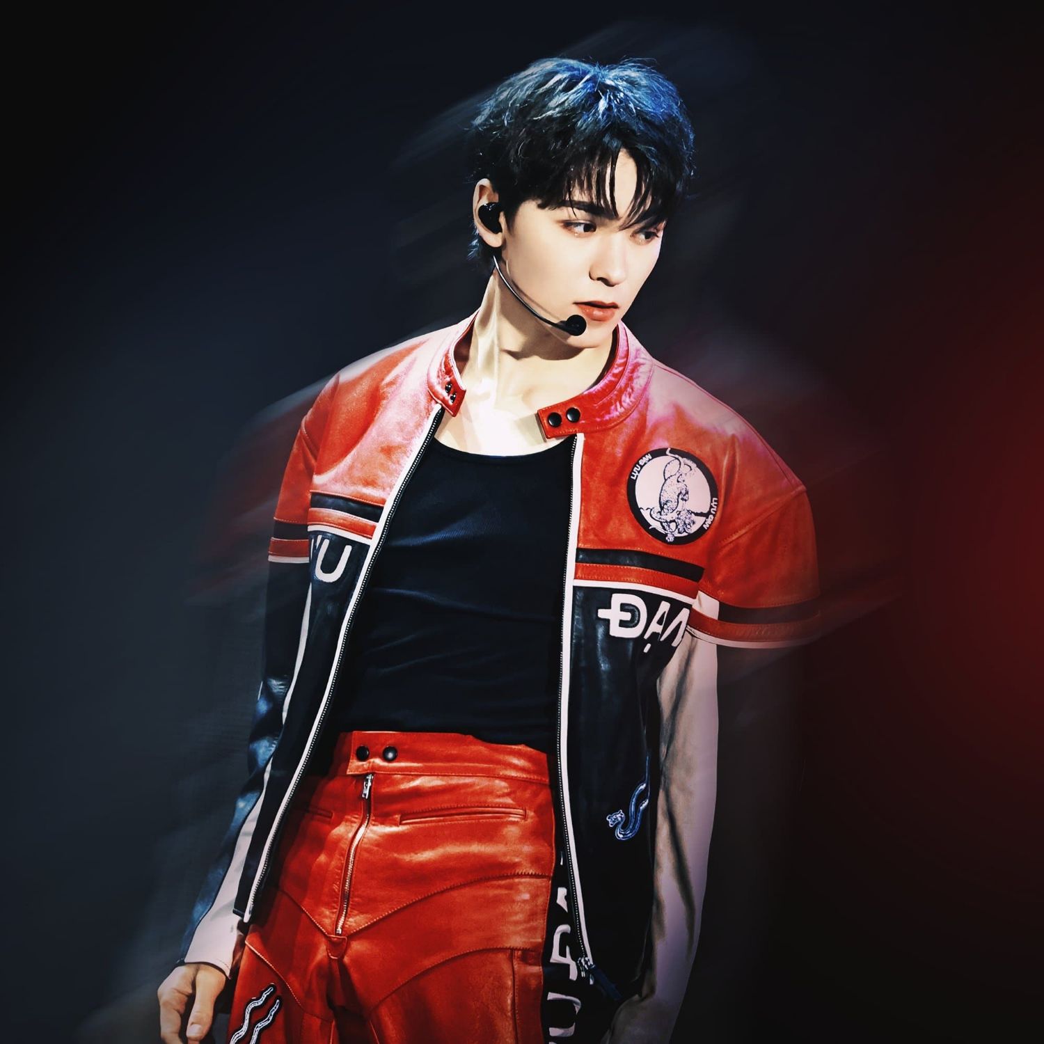 A moment captured by Vernon (SEVENTEEN)'s fan