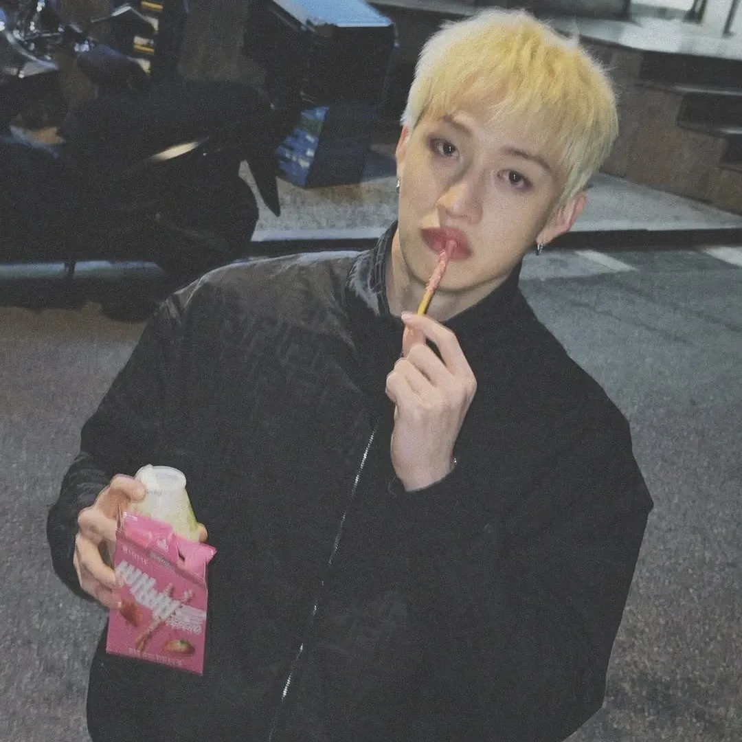 A moment captured by Bang Chan (Stray Kids)'s fan