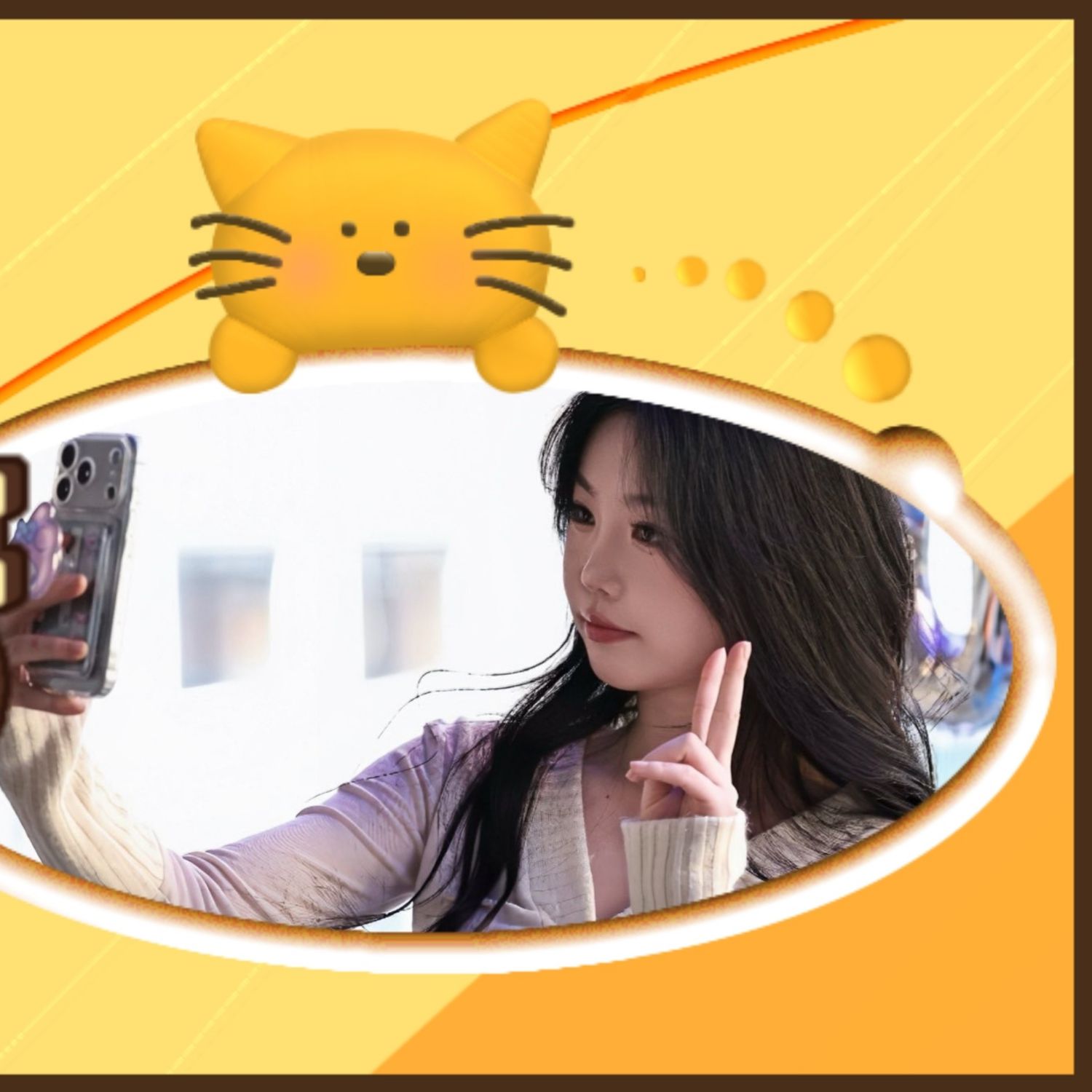 A moment captured by Soojin's fan