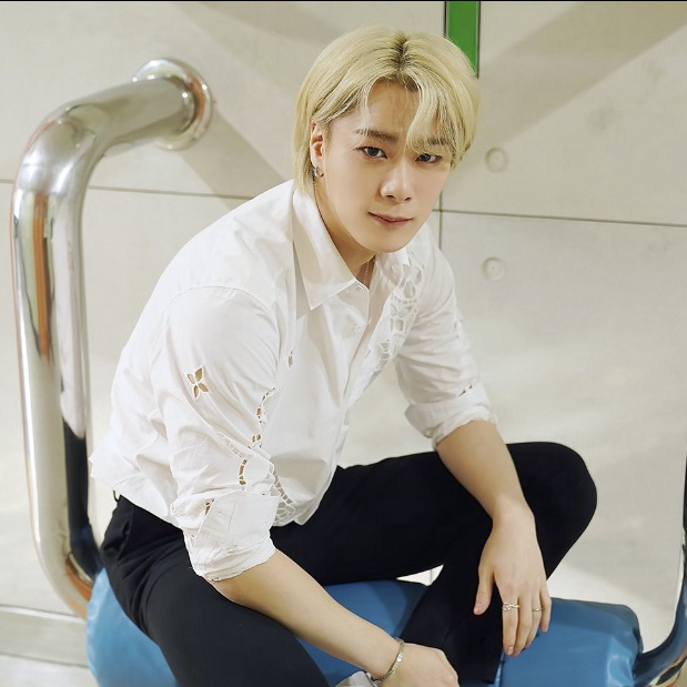 Recent activity shot of Moonbin (ASTRO)