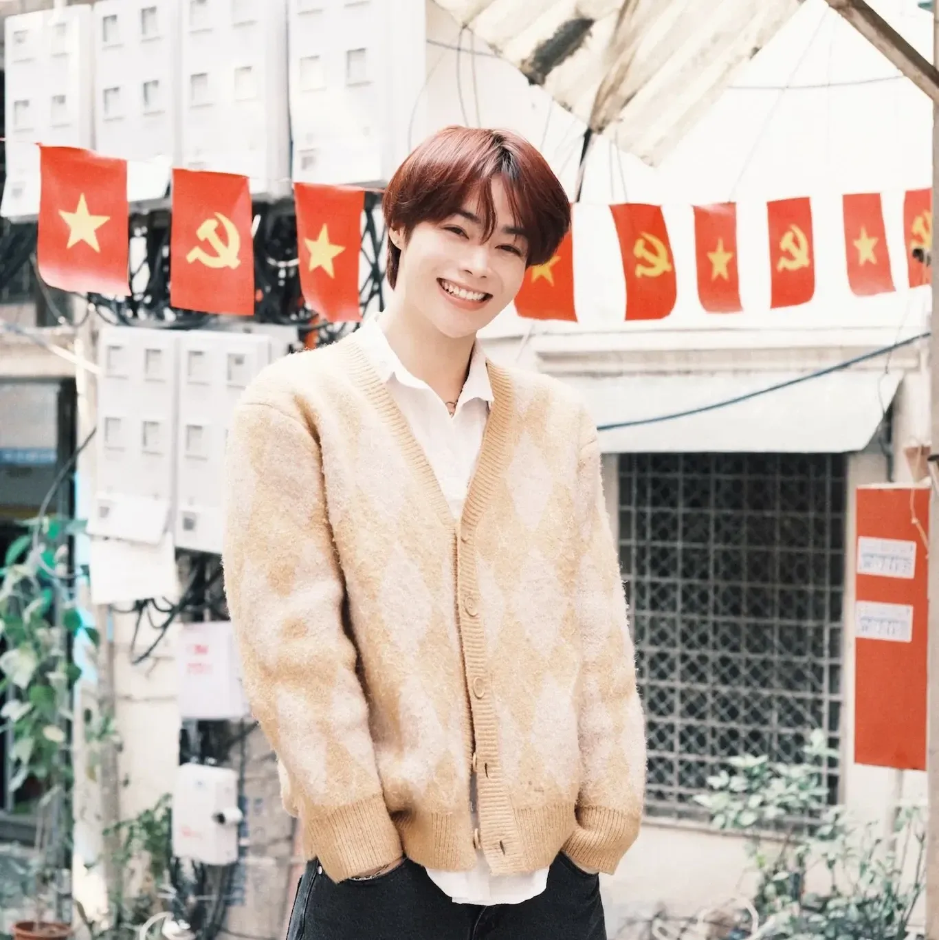 Momen yang diabadikan oleh penggemar Hanbin (TEMPEST)