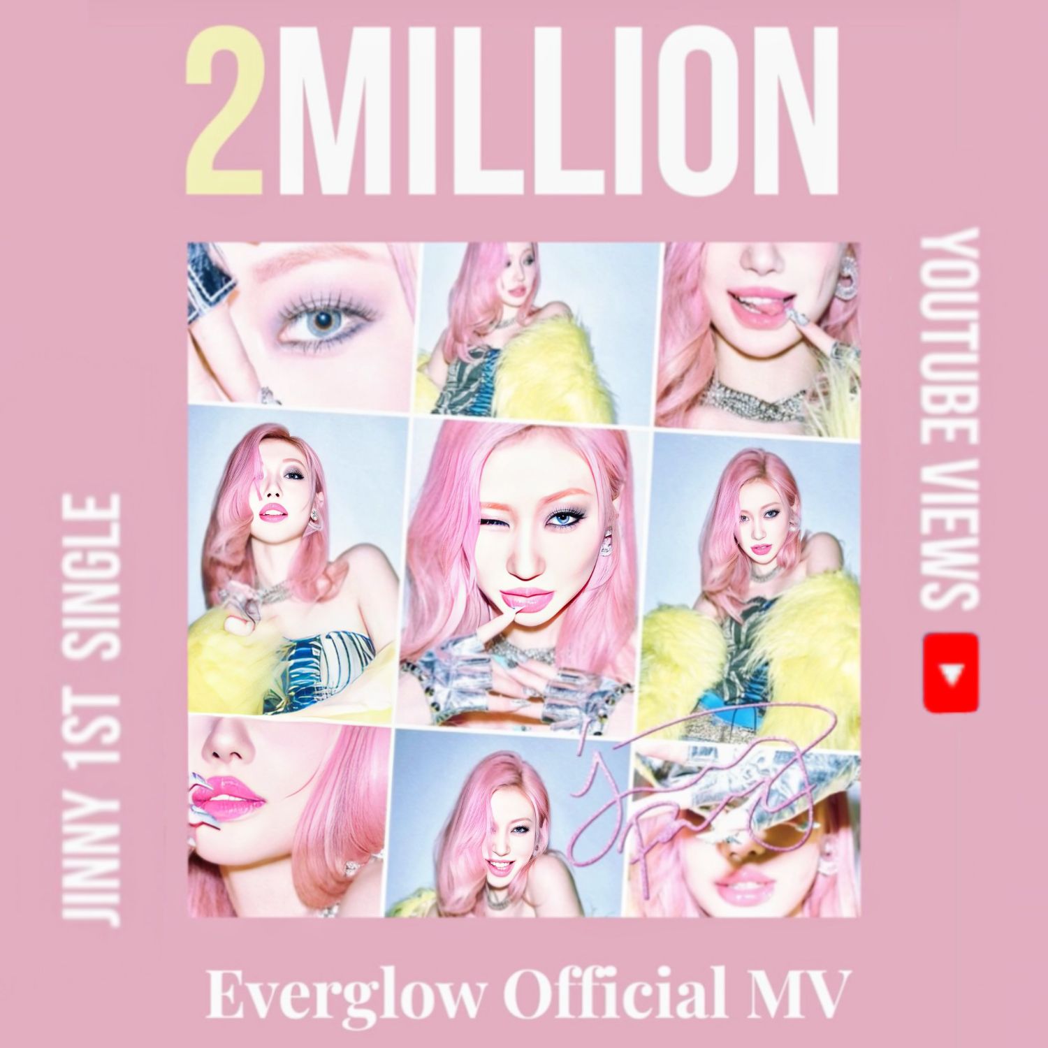 Momen yang diabadikan oleh penggemar Jinny