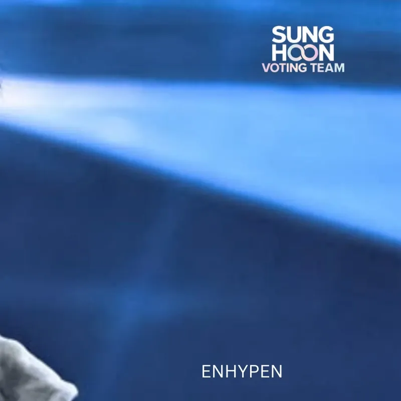 Recent activity shot of Sunghoon (ENHYPEN)