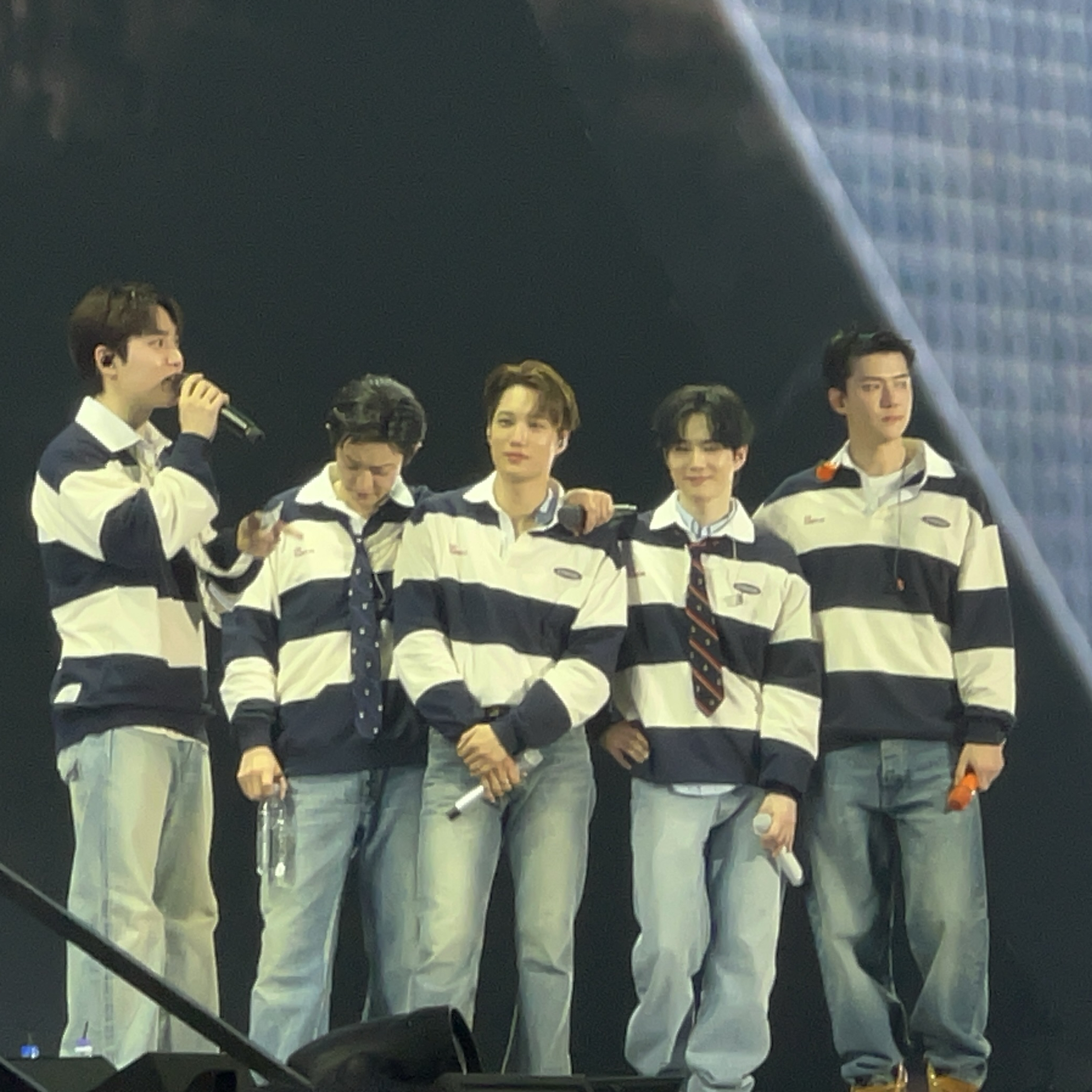 Recent activity shot of EXO