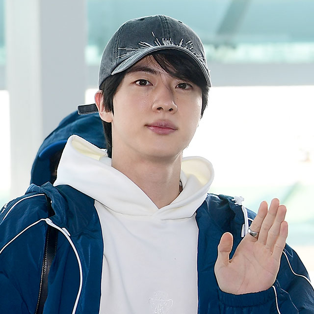 A moment captured by Jin (BTS)'s fan