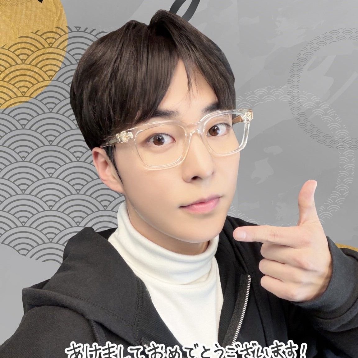 A moment captured by Xiumin (EXO)'s fan