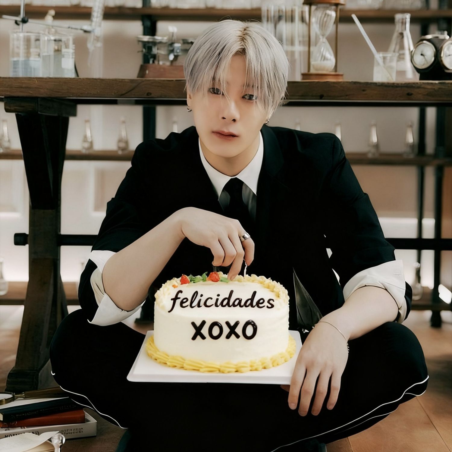 A moment captured by Moonbin (ASTRO)'s fan