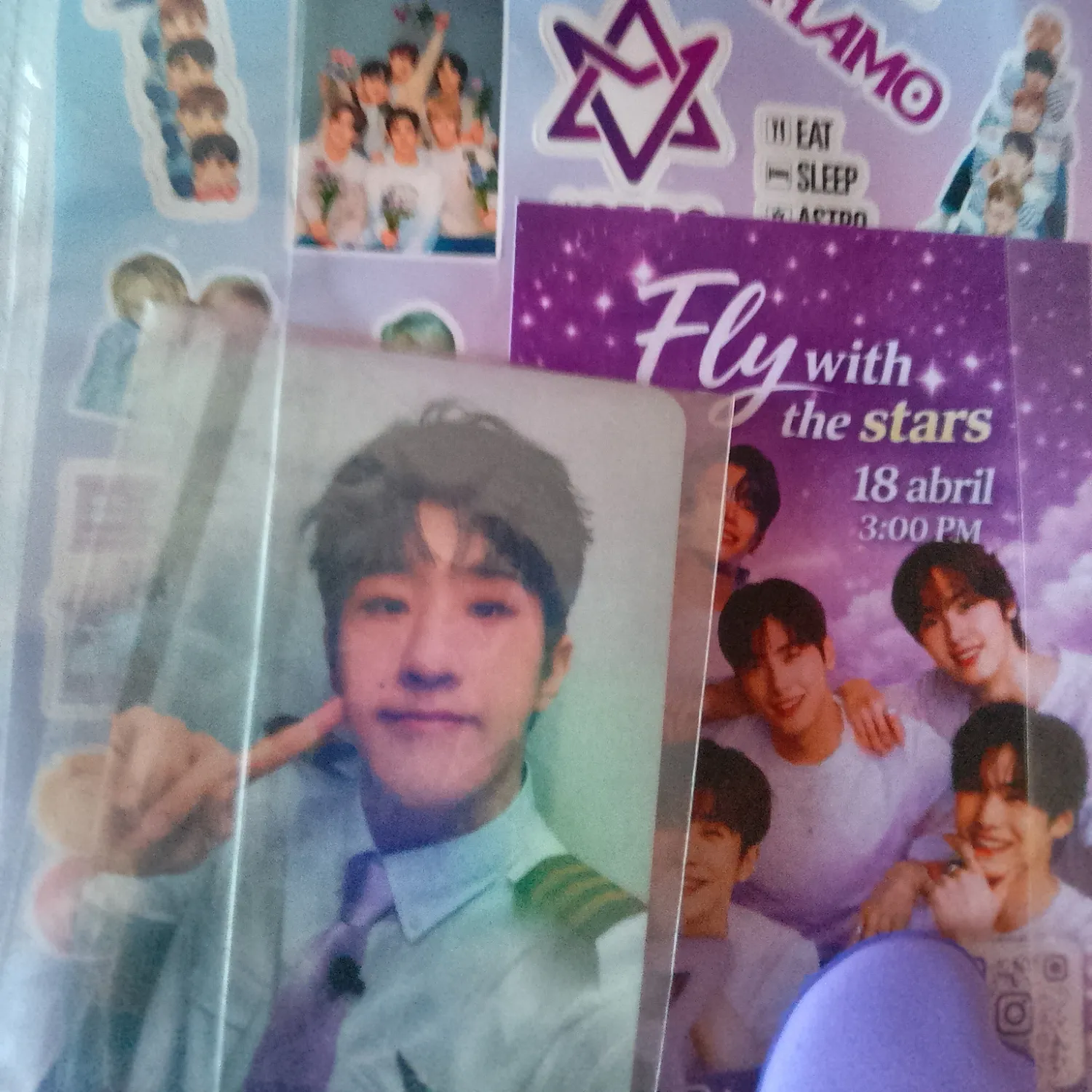 Recent activity shot of Jinjin (ASTRO)