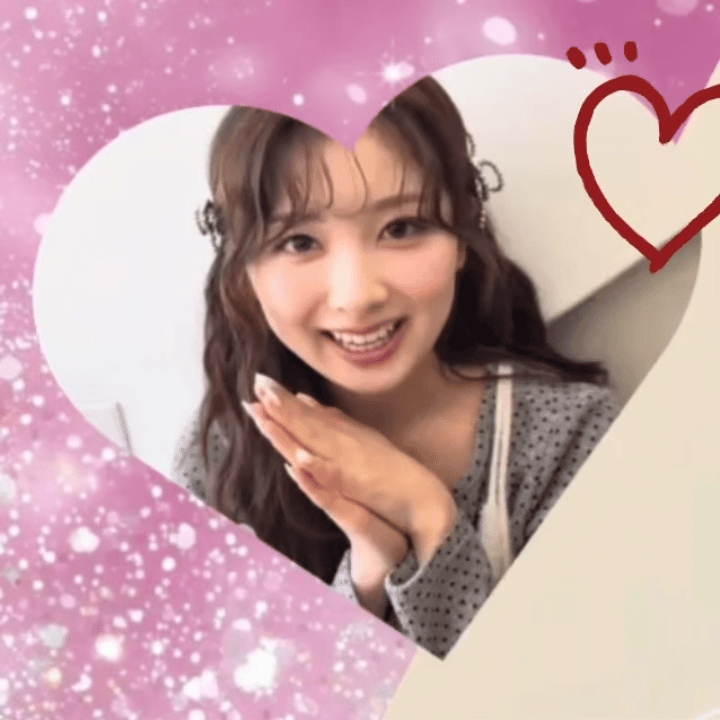 Behind-the-scenes cut of Miihi (NiziU)