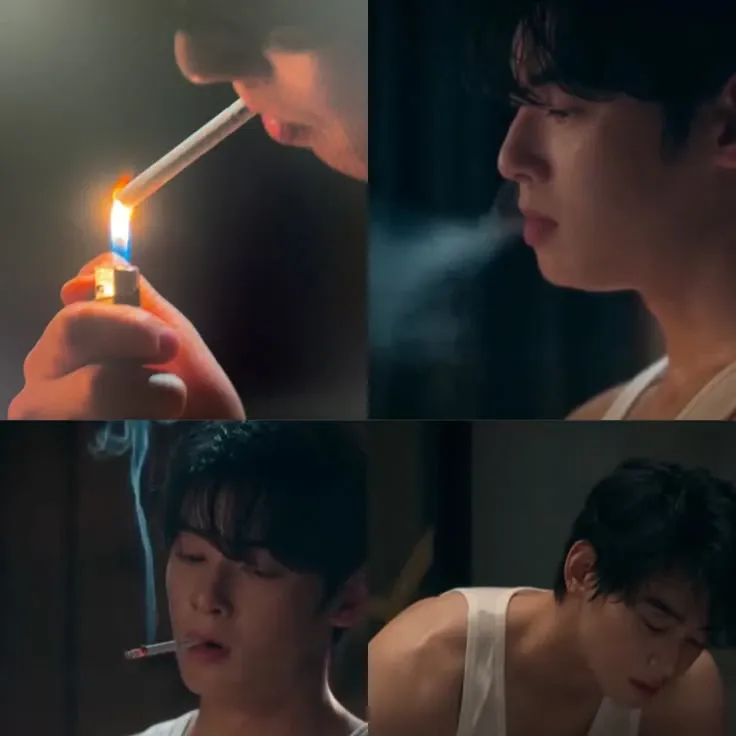 Behind-the-scenes cut of Eunwoo (ASTRO)