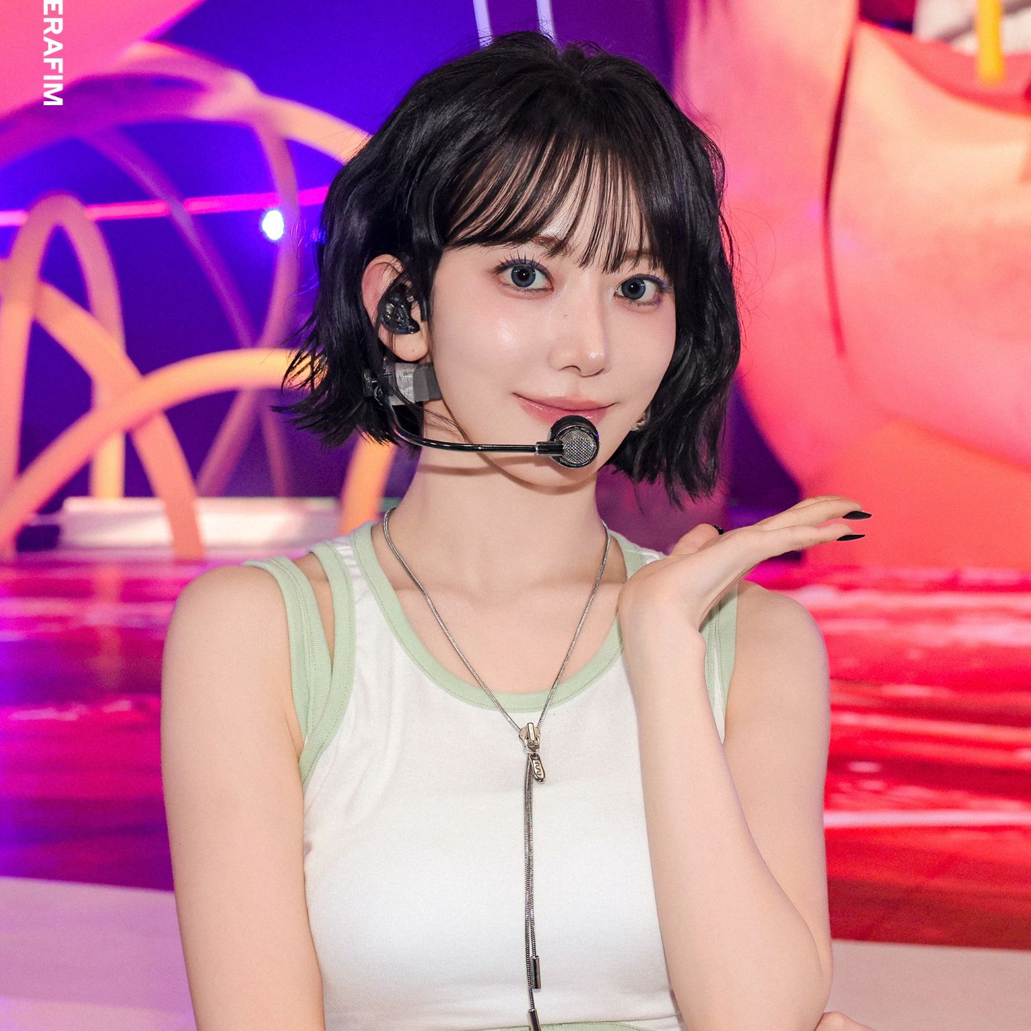 A moment captured by Sakura (LE SSERAFIM)'s fan