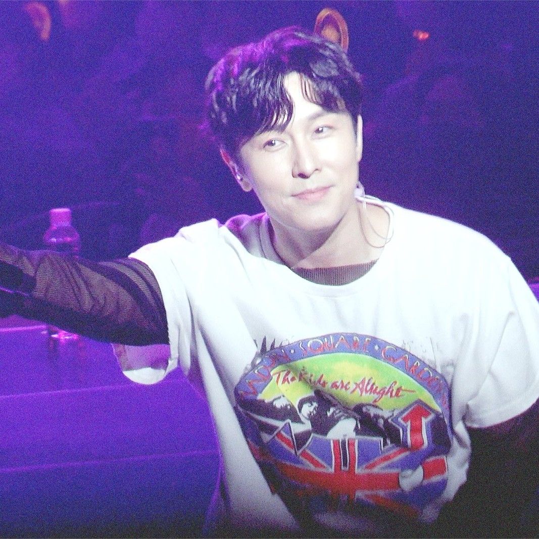 Recent activity shot of Kim Dongwan (SHINHWA)