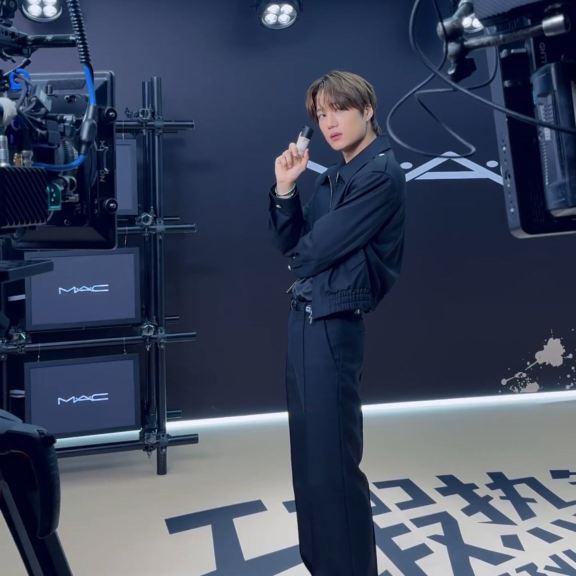 Recent activity shot of Kai (EXO)