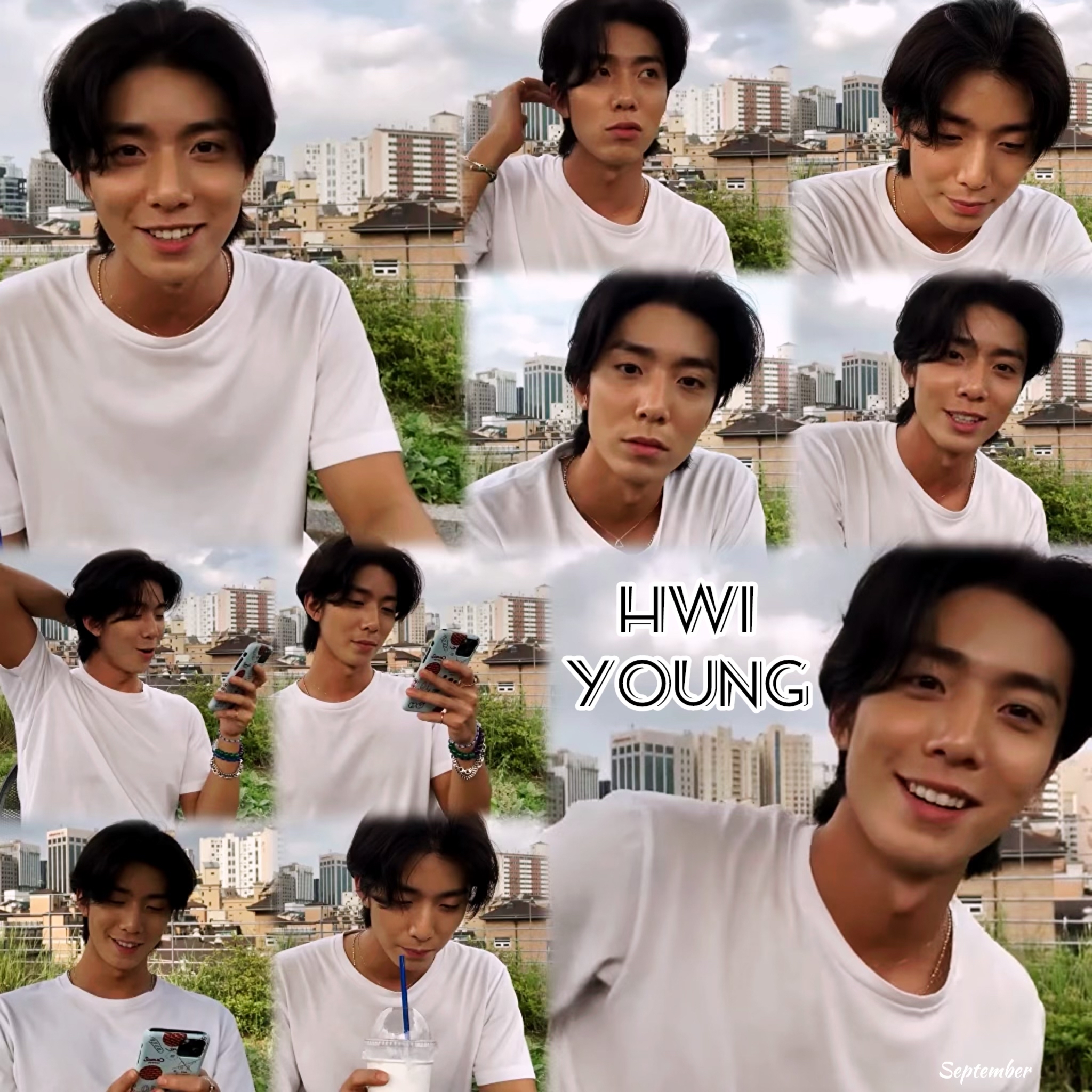 A moment captured by Hwiyoung (SF9)'s fan