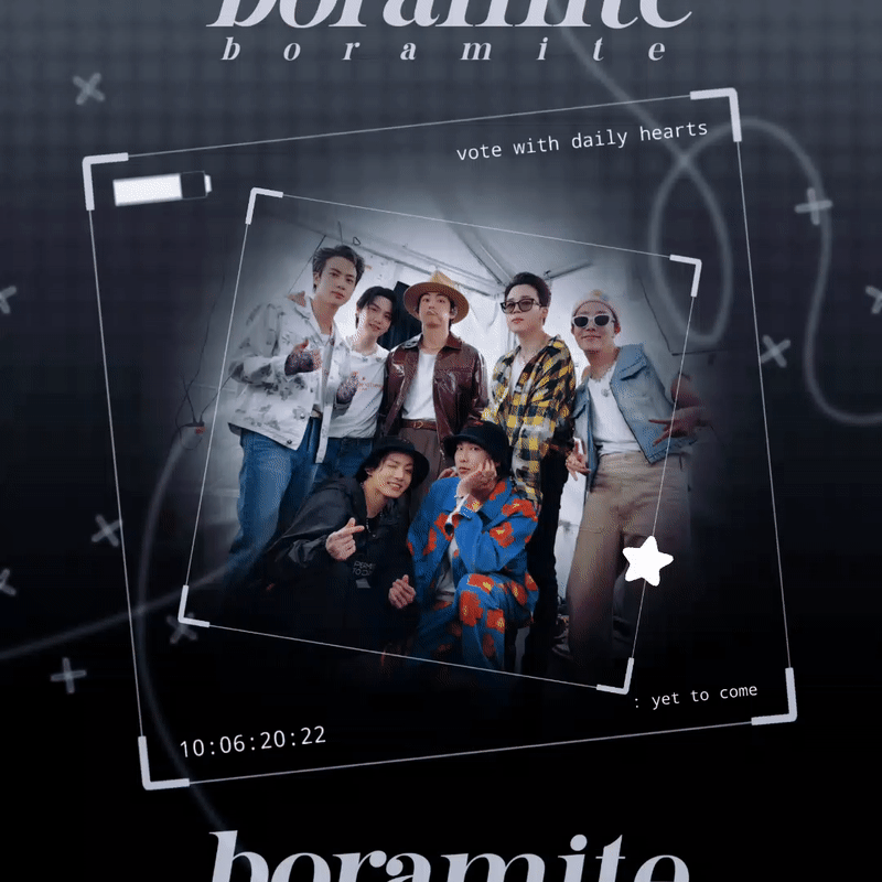 防彈少年團粉絲拍下的瞬間