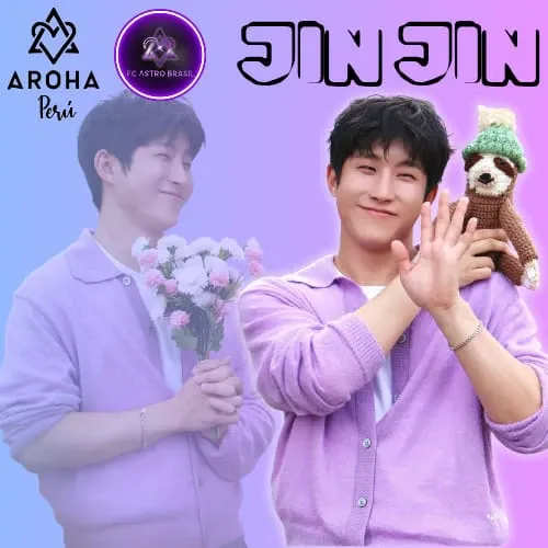 Recent activity shot of Jinjin (ASTRO)
