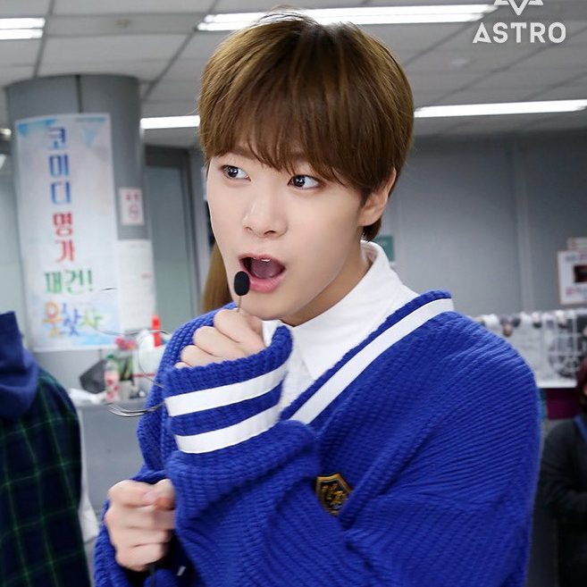 Recent activity shot of Moonbin (ASTRO)