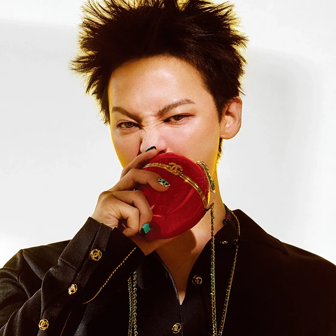 A moment captured by G-DRAGON (BIGBANG)'s fan