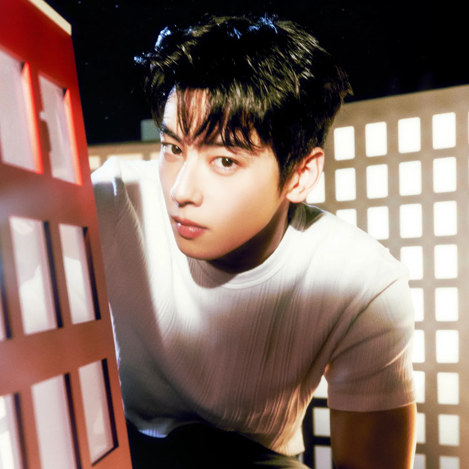 A moment captured by Eunwoo (ASTRO)'s fan