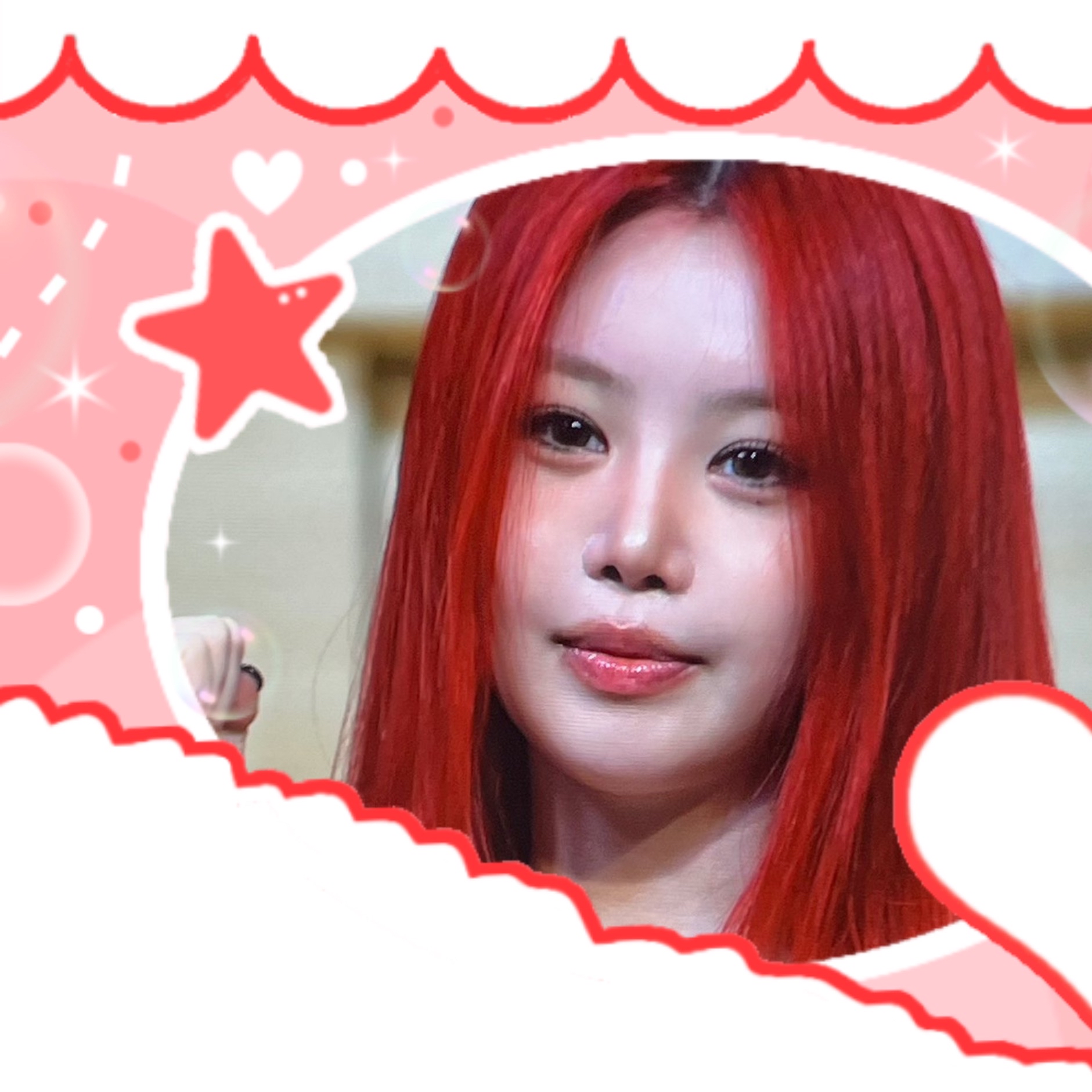 Behind-the-scenes cut of Soojin