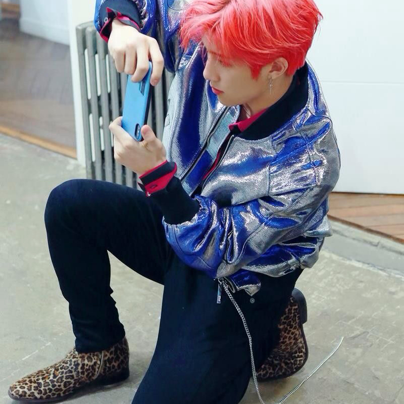 Behind-the-scenes cut of Jinjin (ASTRO)