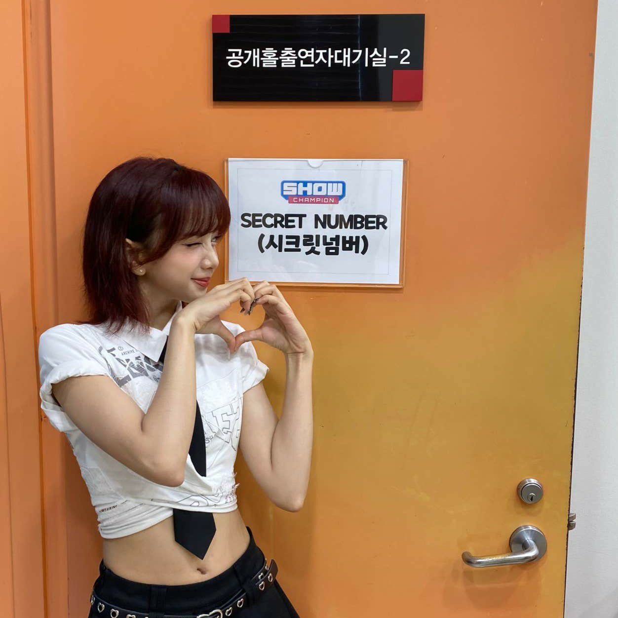 A moment captured by SECRET NUMBER's fan