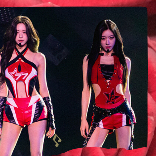 ITZYの舞台裏ショット