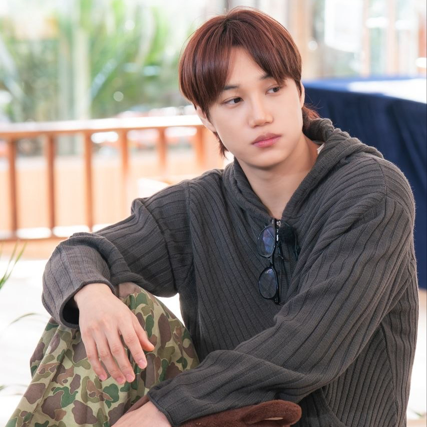 Recent activity shot of Kai (EXO)