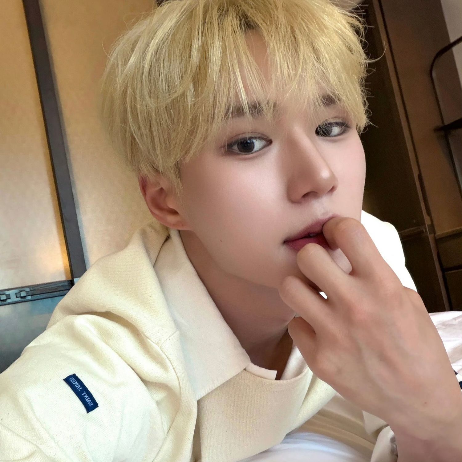 Recent activity shot of Kim Junseo (ALPHA DRIVE ONE)