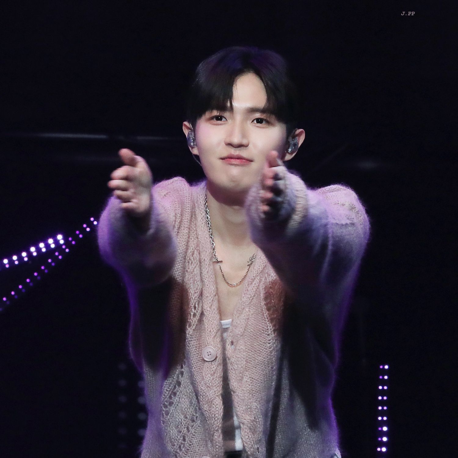 A moment captured by Kim Jaehwan's fan