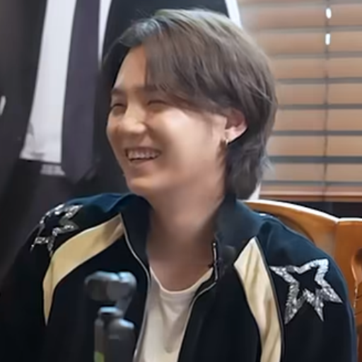 Recent activity shot of SUGA (BTS)