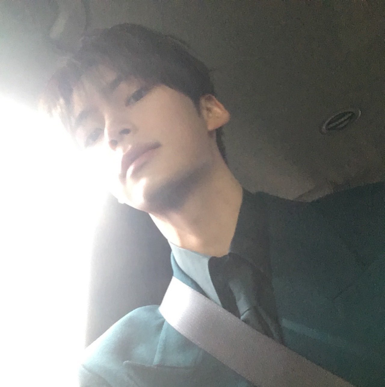 Recent activity shot of Sung Hanbin (ZEROBASEONE)