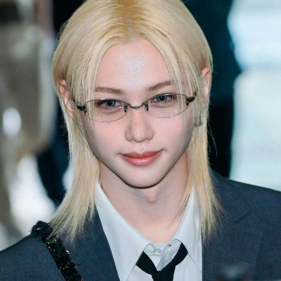 A moment captured by Felix (Stray Kids)'s fan