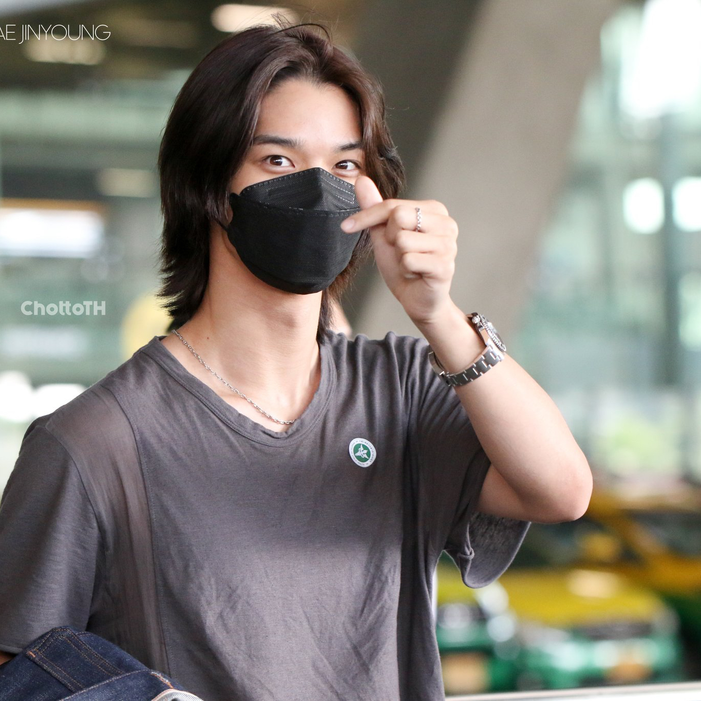 Recent activity shot of Bae Jinyoung