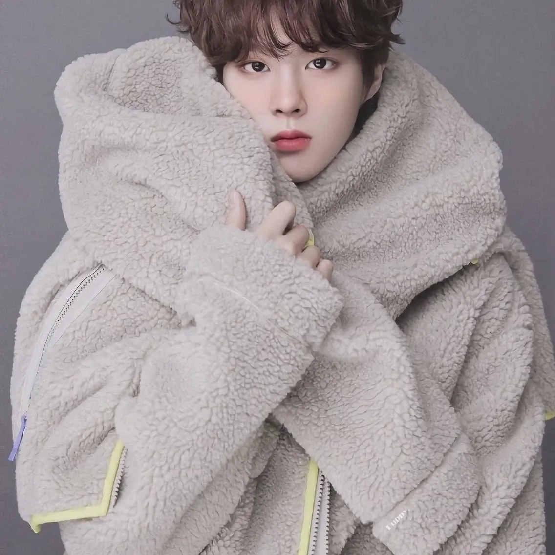 A moment captured by Kim Wooseok's fan