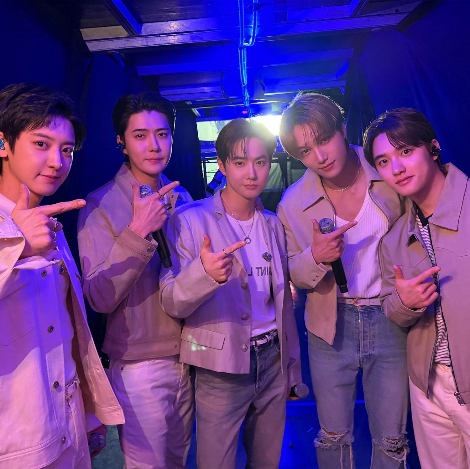 Recent activity shot of EXO