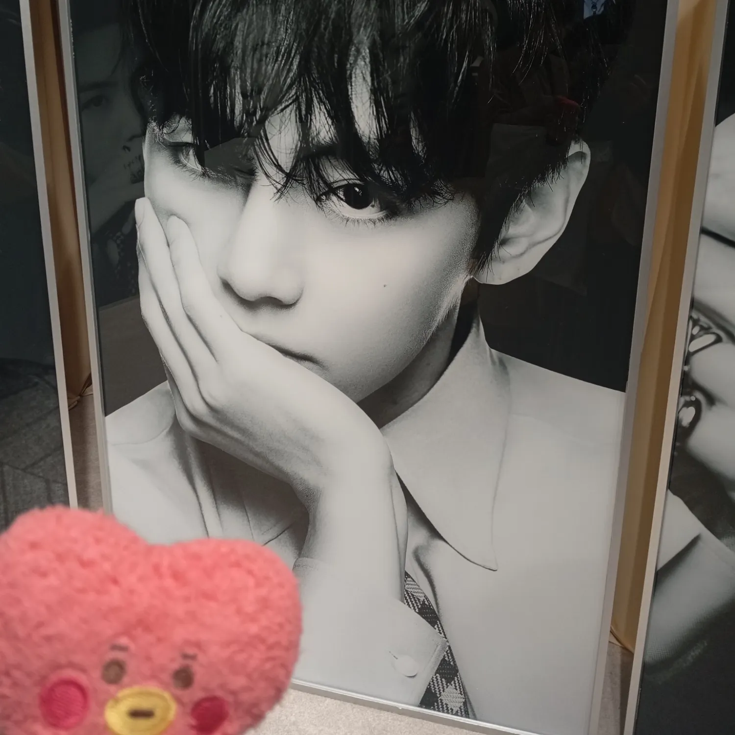 A moment captured by V (BTS)'s fan