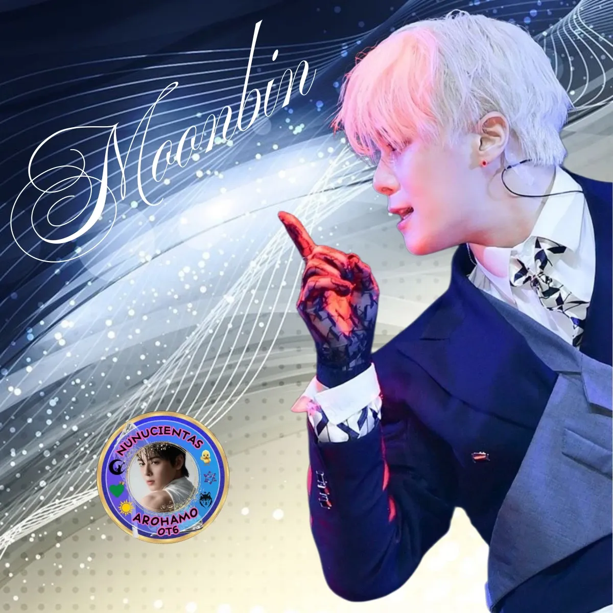 A moment captured by Moonbin (ASTRO)'s fan
