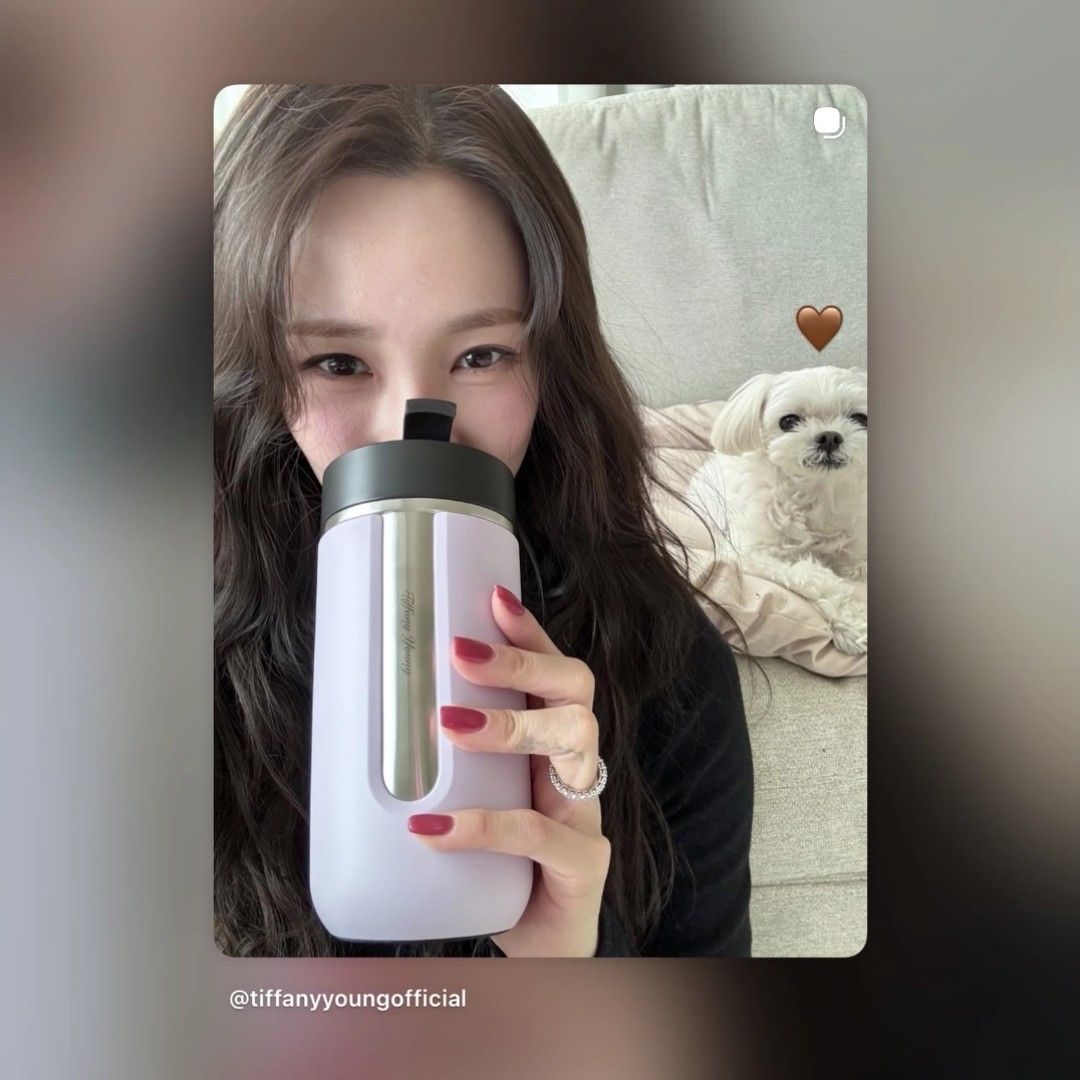 A moment captured by Tiffany Young (Girls' Generation)'s fan