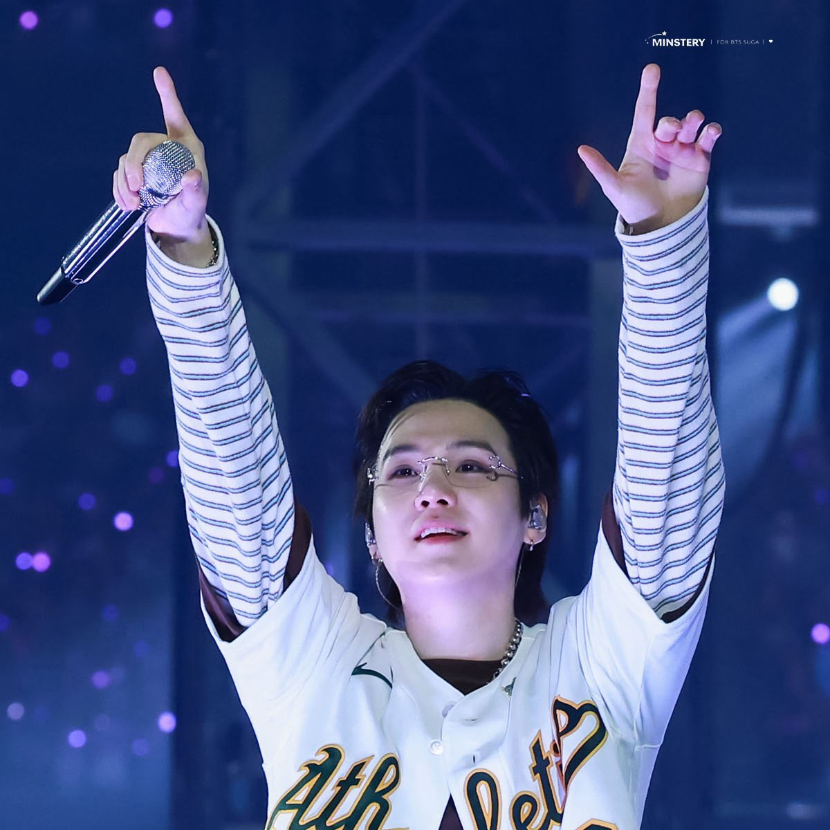 Momen yang diabadikan oleh penggemar SUGA (BTS)