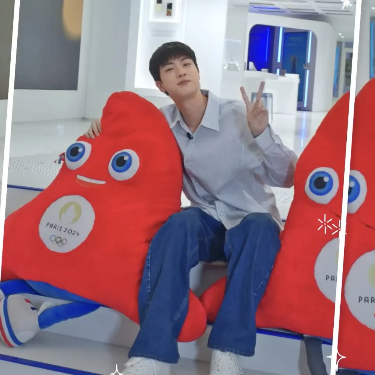 Potret di balik layar Jin (BTS)