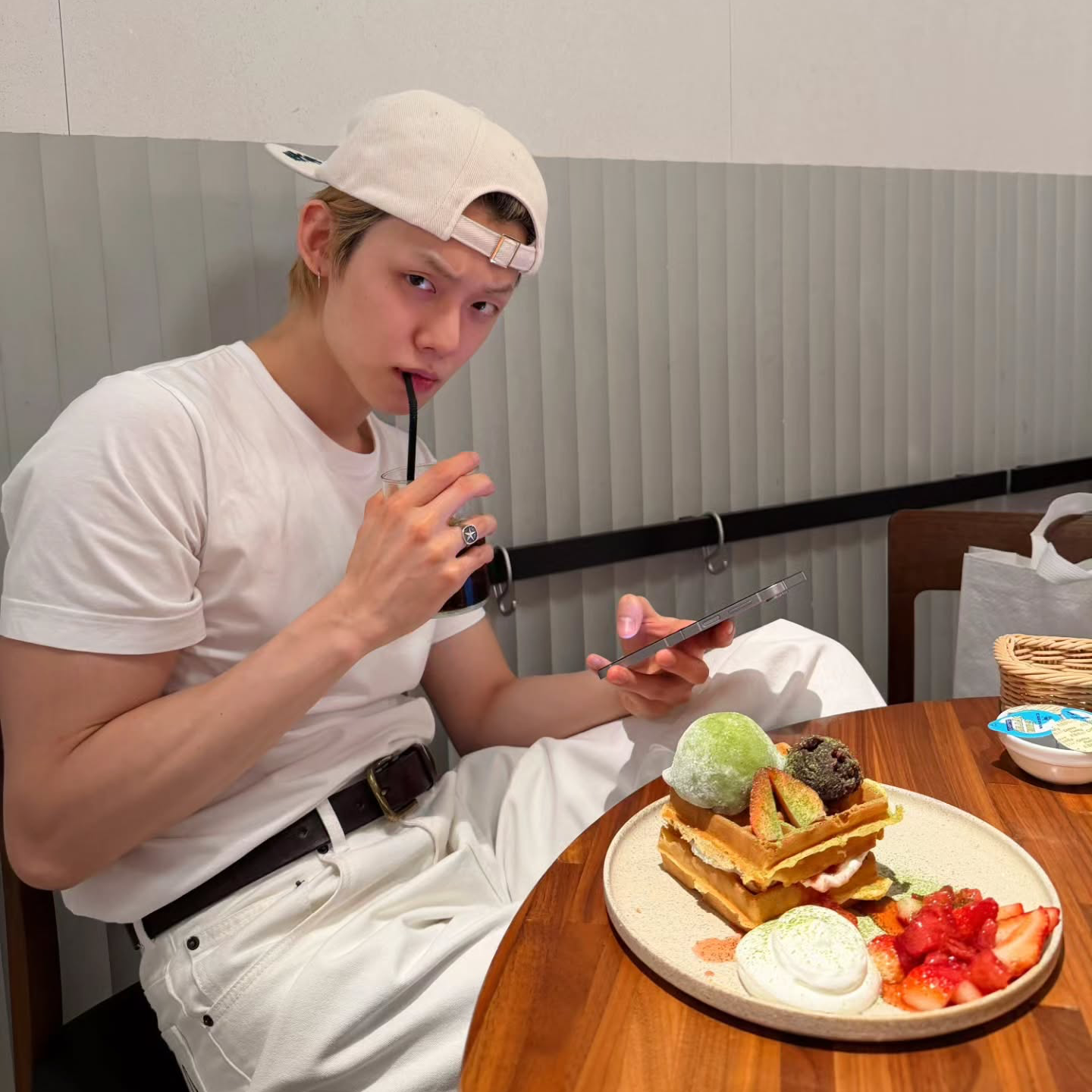 Recent activity shot of Yeonjun (TOMORROW X TOGETHER)