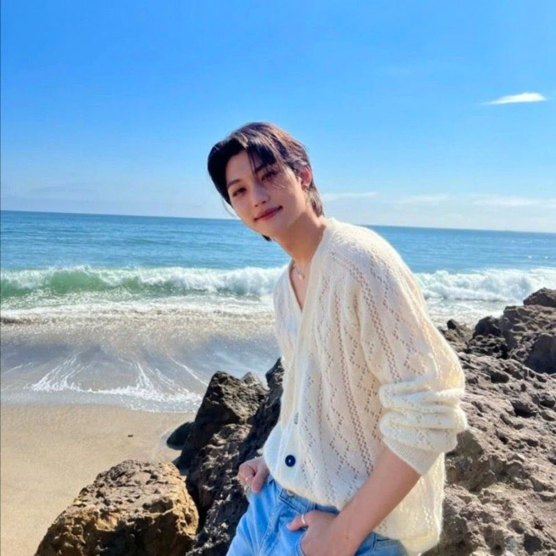Recent activity shot of Felix (Stray Kids)