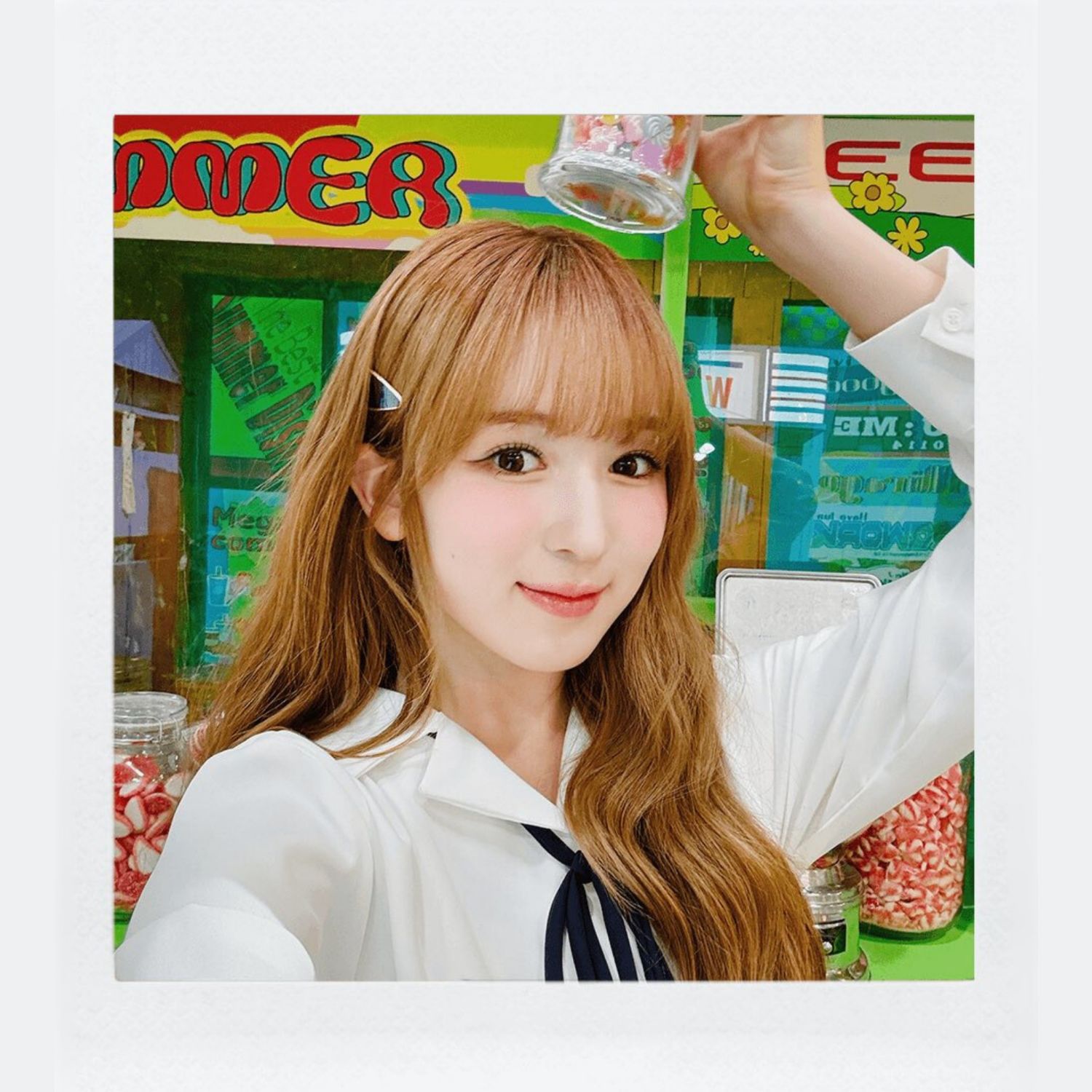 Behind-the-scenes cut of Yamamoto Suzu (ME:I)