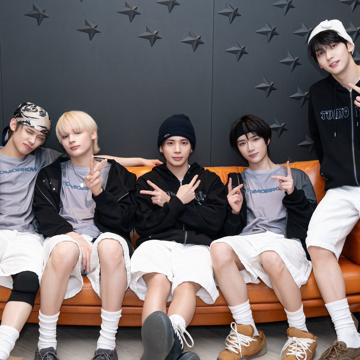 Recent activity shot of TOMORROW X TOGETHER