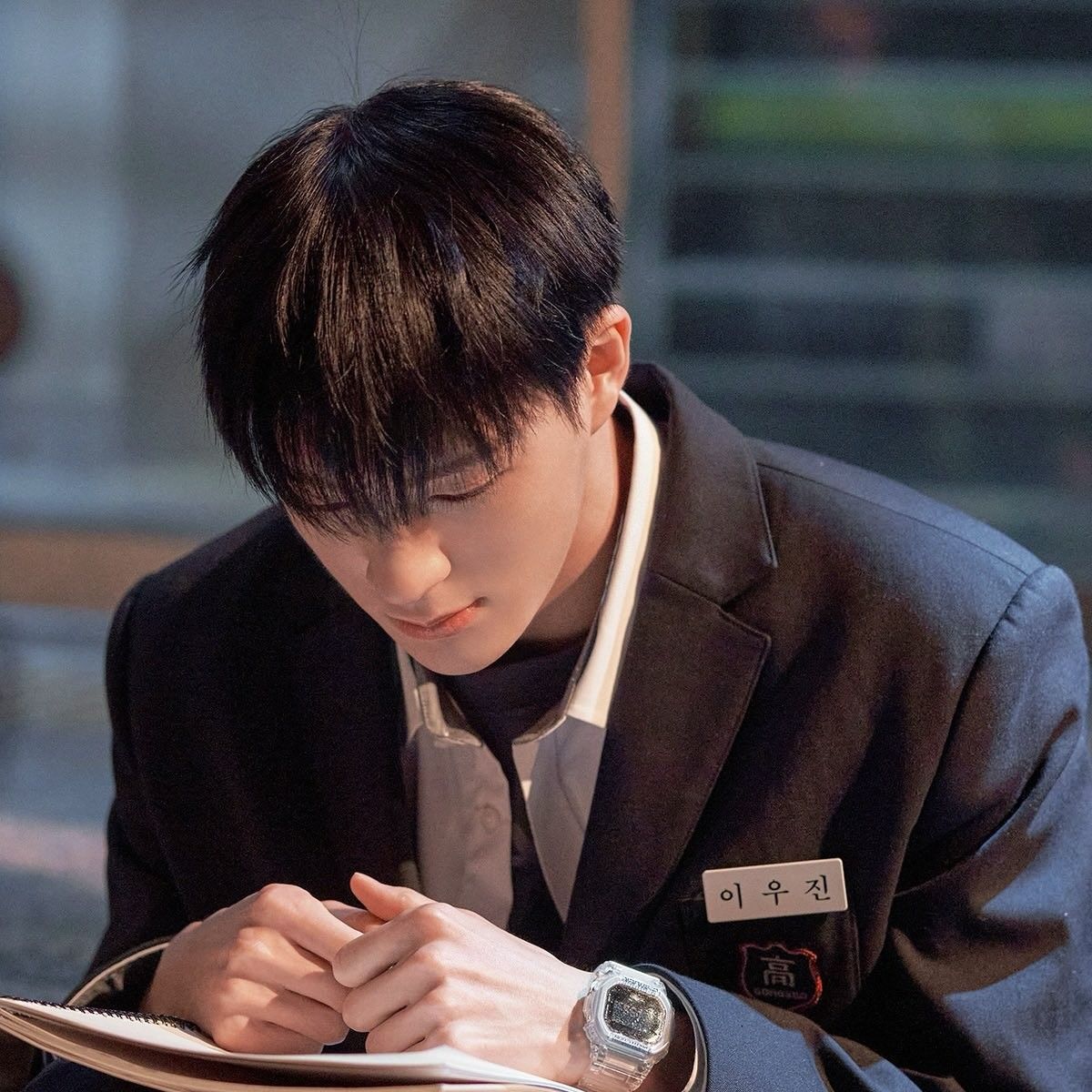 A moment captured by Jeno (NCT DREAM)'s fan