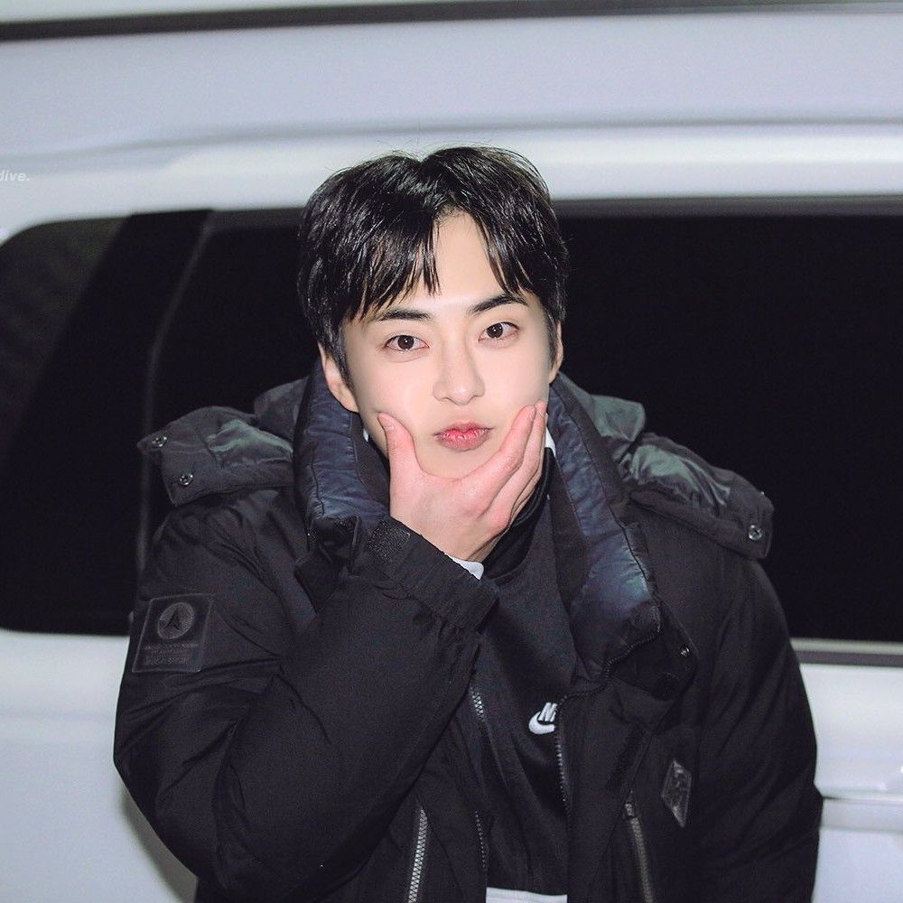 Recent activity shot of Xiumin (EXO)